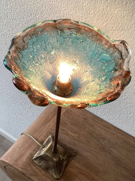 Image 1 of Floor lamp, handmade in Greece