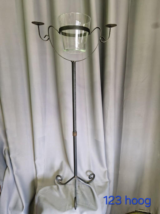 Chandelier en fer forgé 123 Haut