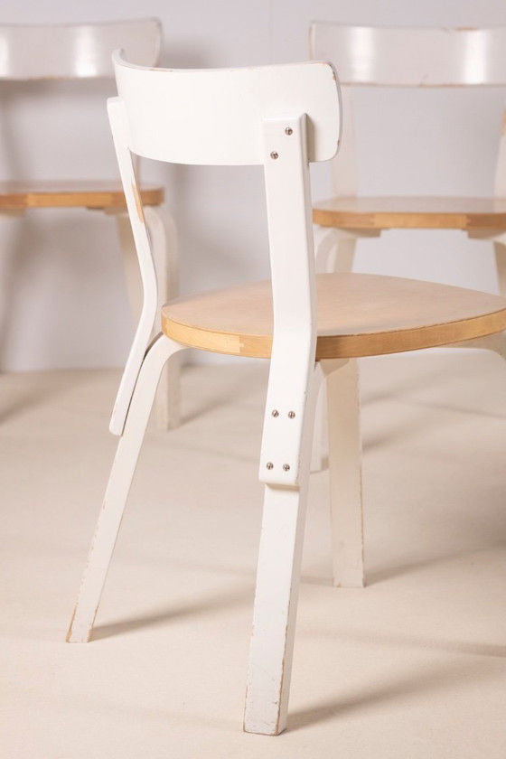Image 1 of 4x Alvar Aalto modèle 69, Artek Finlande