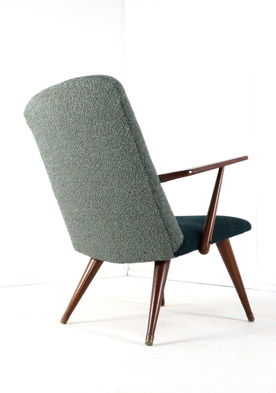 Image 1 of Akerblom Schwedisch Zweifarbiger Sessel Stuhl Vintage