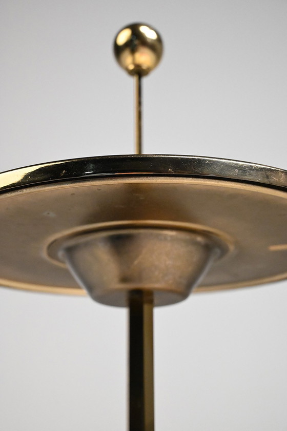 Image 1 of Vintage messing bijzettafeltje