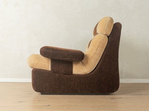 Space Age Sessel aus den 1970er Jahren, Velours