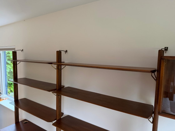 Modulaire wandunit van William Watting voor Fristho – Wandkast, Wood (photo 8 of 11)
