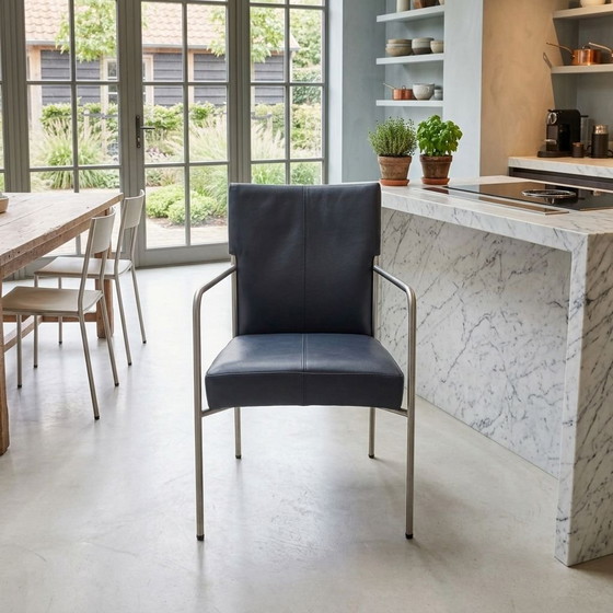 6 chaises de salle à manger Bert Plantagie modèle Style – Cuir (photo 4 of 6)