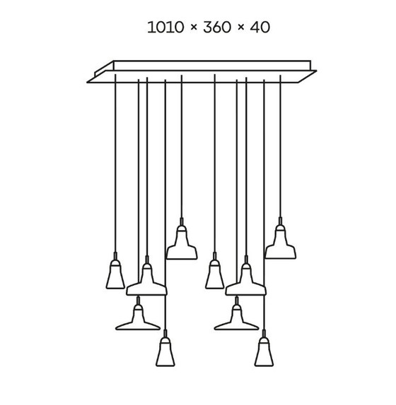 Brokis Shadows Suspension – Aluminium, Verre (photo 7 of 8)