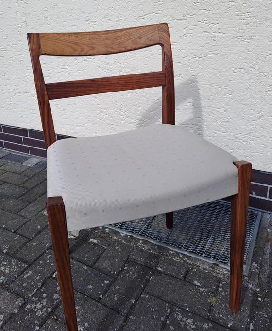 Image 1 of Vintage chairs Hugo Troeds Bjärnum Made In Sweden 4 pieces