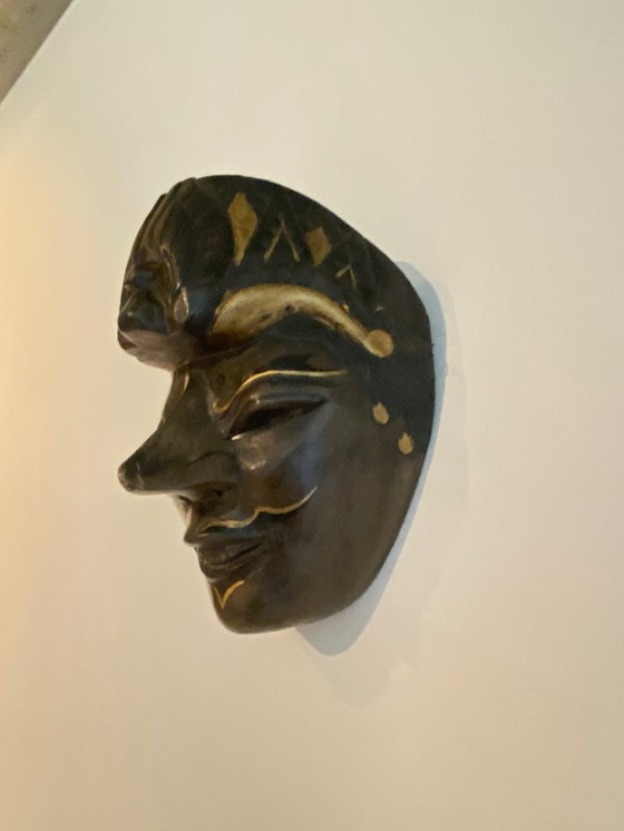 Image 1 of Wayang topeng-masker - Java, Indonesië