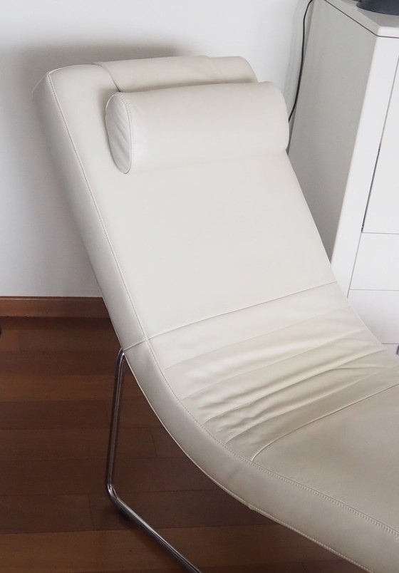 Rolf Benz Chaiselongue – Verstellbarer relaxsessel, Leather (photo 6 of 6)