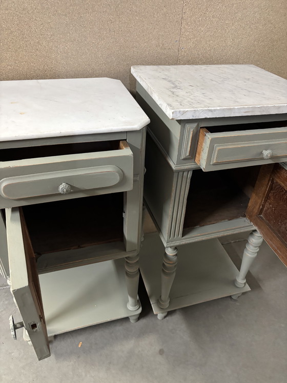 Image 1 of Ensemble de tables de chevet Brocante