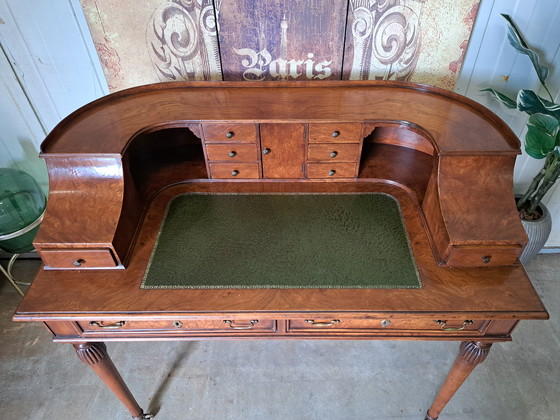 Image 1 of Classic writing table, desk, desk.
