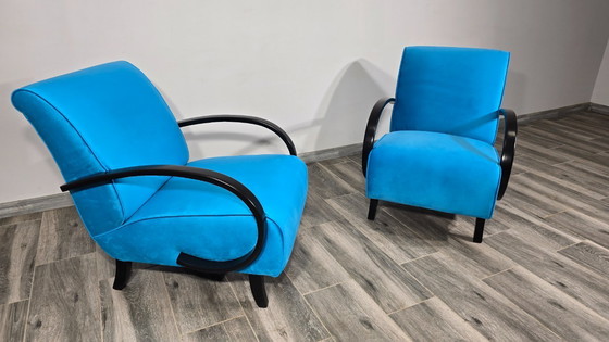 Image 1 of Set of Lounge Chairs by Jindrich Halabala