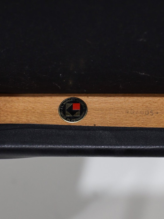 6x N.O. Møller Esszimmerstühle Modell 79 Palisander, Niels Otto Møller, Holz, Leder, Braun (Foto 15 von 15)