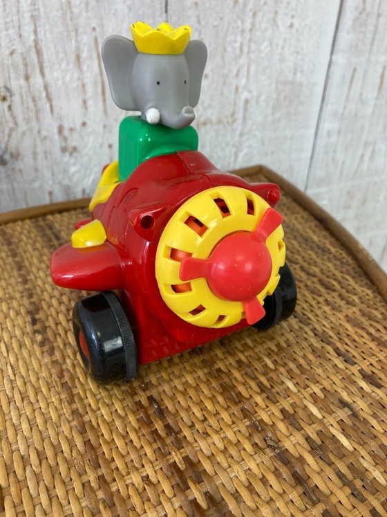 Image 1 of Vintage Babar airplane toy