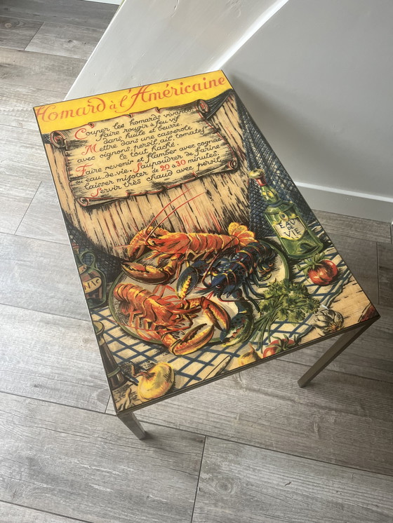 Image 1 of Tavolino laterale vintage molto bello