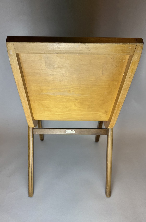 Image 1 of Set di 2 sedie vintage – The Future Dieverbrug (anni '50) – compensato curvato