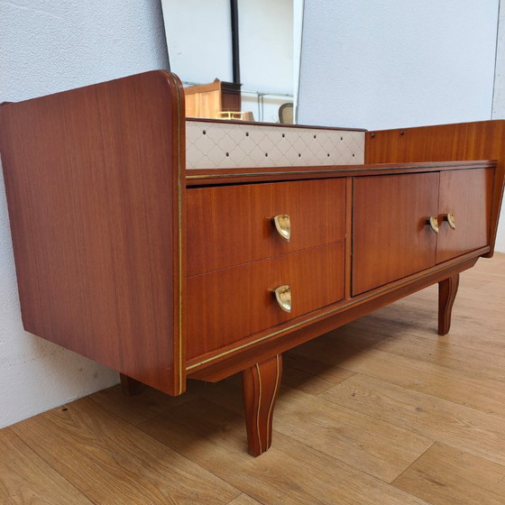 Image 1 of Meuble de rangement vintage milieu du siècle, coiffeuse, buffet, meuble TV bas