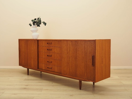 Image 1 of Aparador de teca, diseño danés, años 70, fabricante: Vemb Møbelfabrik