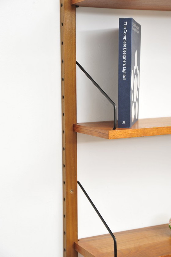 Image 1 of Mensola da parete "Royal System" in teak di Poul Cadovius per CADO (anni '50)