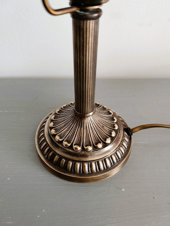 Image 1 of Antique lamp with nylon tassels