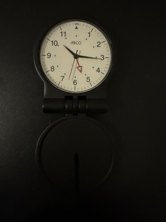 Image 1 of ARCO Vintage Reisklok met Leren Koffer