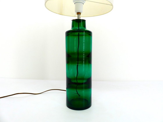Lamp H.500 In Green Blown Glass By Severin Brørby – Hadeland Glassverk & Høvik Verk, Norway, 1967 (photo 3 of 9)