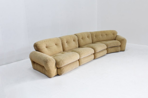 Divano modulare italiano vintage anni '70 – Divani modulari, Chrome (photo 5 of 10)