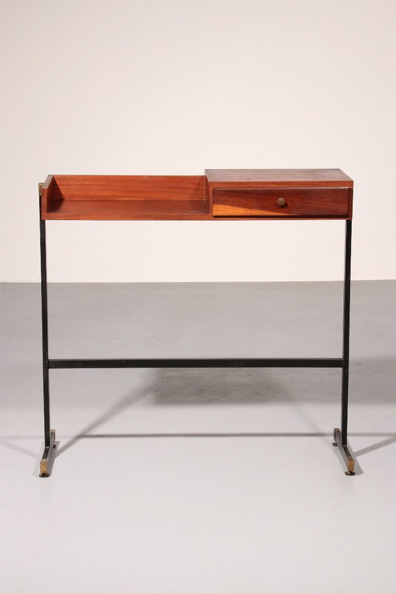 Image 1 of Rare Italian Mid-Century Modern Console / Writing Table off Ico Parisi.