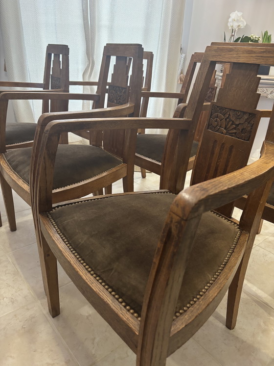Image 1 of Art Deco fauteuils