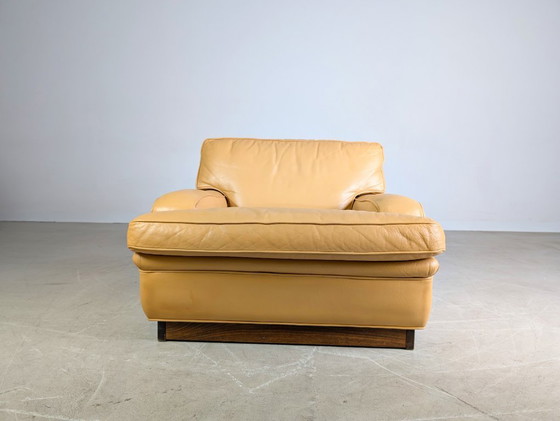 Image 1 of Originele Midcentury fauteuil Arne Norell fauteuil Mexico leer2
