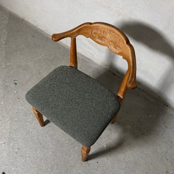 Image 1 of 5 x Henning Kjærnulf Esszimmerstühle — Eiche, 1960er Jahre