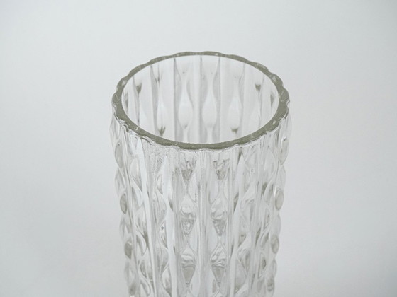 Image 1 of Crystal vase, Italian design, 1960s, manufactured in Italy