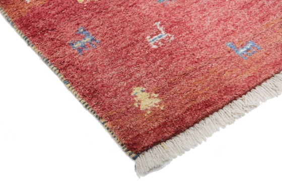 Image 1 of Original Modern Perser Gabbeh Woll Teppich 155 x 122 cm Top Zustan
