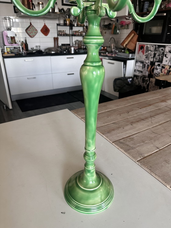 Stehender Kandelaber aus Metall – Kerzenhalter (photo 5 of 11)