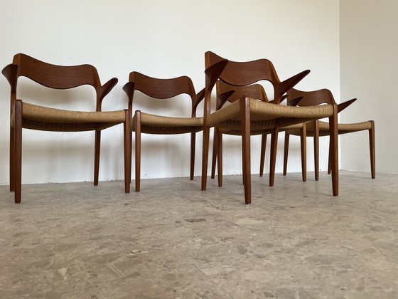 Image 1 of Niels Otto Møller, modèle 55, pour J.L. Møllers Møbelfabrik