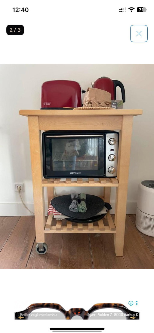 Carrito de cocina - IKEA Bekvam