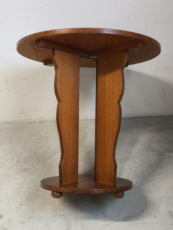 Image 1 of Fa. Poessée bijzettafel Amsterdamse School stijl