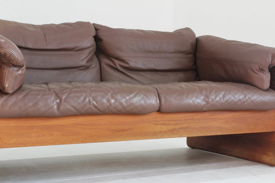 Image 1 of Vintage Mid Century sofa massief teak Mikael Laursen jaren 60