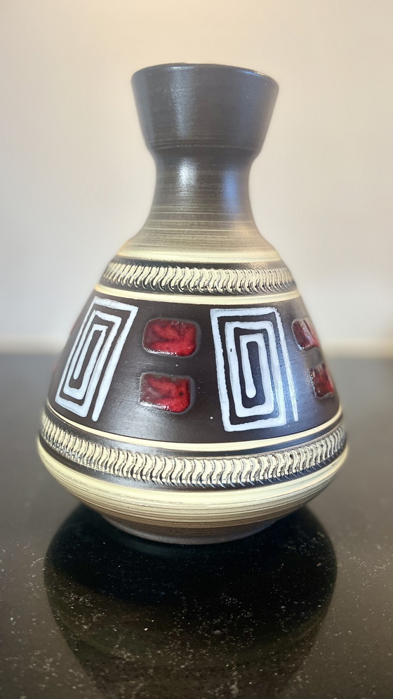 Image 1 of Set di vasi vintage in ceramica della Germania occidentale