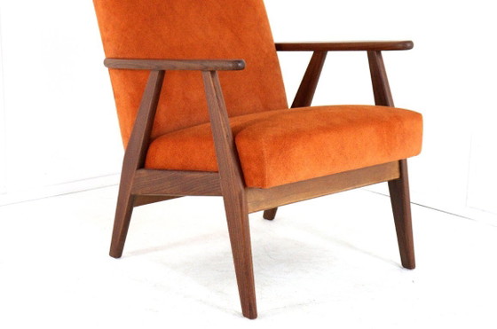 Image 1 of Vintage fauteuil 'Waalre' nieuw gestoffeerd