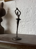 Petite danseuse bronze style moderniste années 80