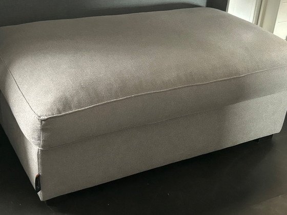 Image 1 of Divano angolare room108 beige grigio con pouf abbinato