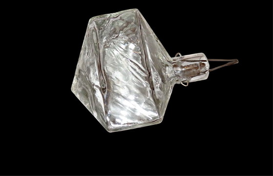 Image 1 of 1 van de 3 Enorme Murano plafondlamp toegeschreven aan Gio Ponti jaren 60