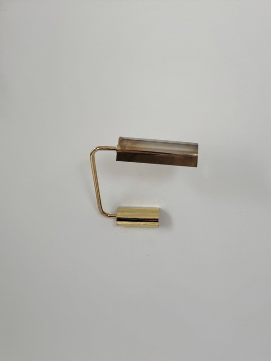 Image 1 of Applique vintage regolabile in ottone, Francia, 1970