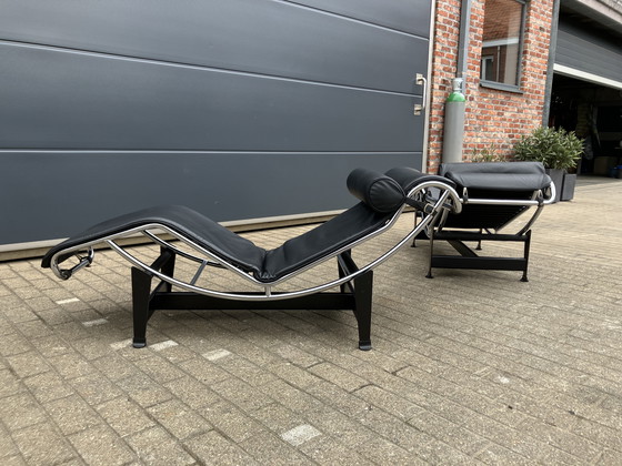Image 1 of Cassina originale Le Corbusier Lc4 nero/cromo, come nuovo