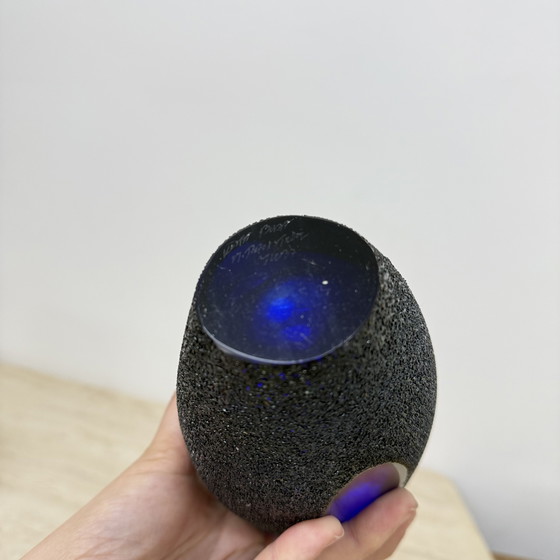 Image 1 of Set di 3 vasi Monica Backstrom per Kosta boda Sweden Moonlanding