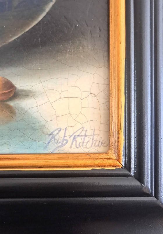 Image 1 of Still Life with Plum and Bowl by Rob Ritchie