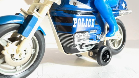 Image 1 of Joustra Metal Motorcycle Toy – Vintage France