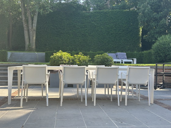Image 1 of Exklusive Gartenmöbel Tribú Mirthe Esstisch mit 10 Stühlen und Kissen