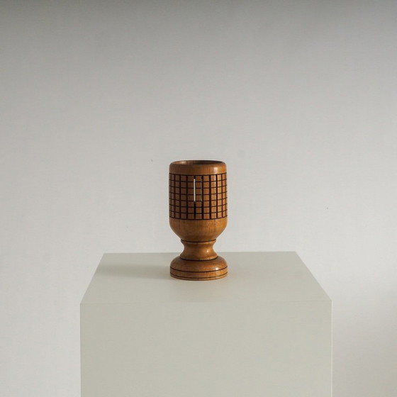 Vintage Wooden Lattice Accent Lamp – Table lamps (photo 5 of 15)
