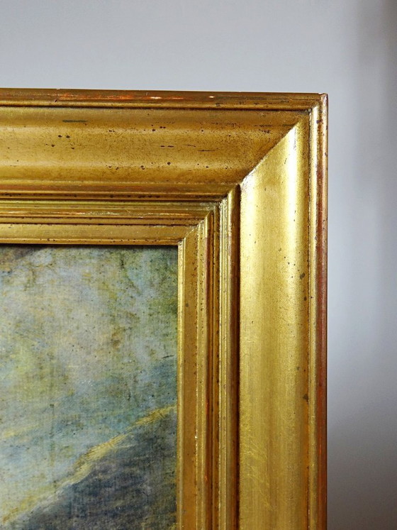 Image 1 of Large framed portrait reproduction "La Bohémienne" by Hals, by S.P.A.D.E.M
